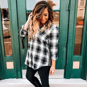 NWT plaid flannel